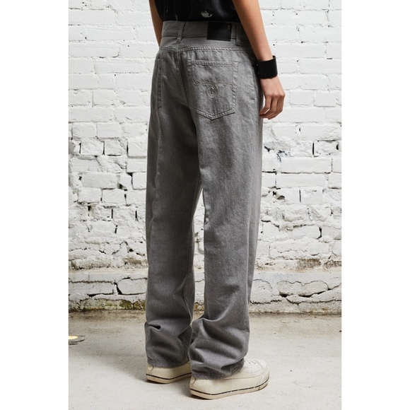 NEW R13 Lemmy Slim Jean Stonewash Grey 30 - Picture 8 of 17